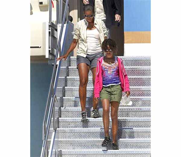 Michele Obama in Shorts 02